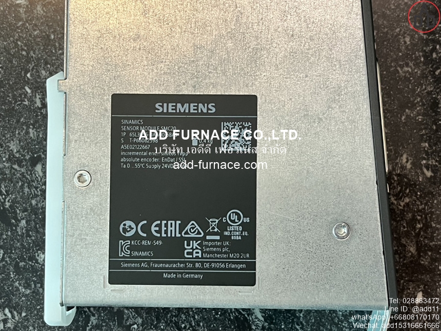 SIEMENS Single Motor Module 6sl3055-0aa00-5ba3(12)